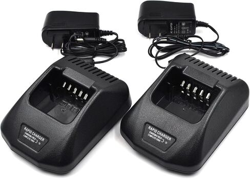 (2-Pack) KSC-25 Rapid Quick Charger for Kenwood Radios TK-2140 TK-3140 TK-2160 TK-3160 TK-2170 TK-3170 NX-220 NX-320 KNB-24L KNB-25A KNB-26N Battery in Saudi Arabia