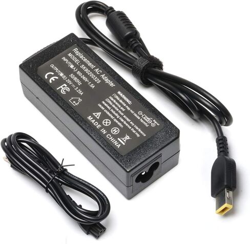 LQM® 20V 3.25A 65W USB-C Tip Ac محول شاحن الكمبيوتر المحمول لـ Lenovo Yoga 2 11 11s 13 2 Pro، Flex 2 15 15D 14 10، IdeaPad S210 U430 U530، متوافق مع Flex G40 G50 13 13-2191 2191-2XU 2191- 33U in Kuwait