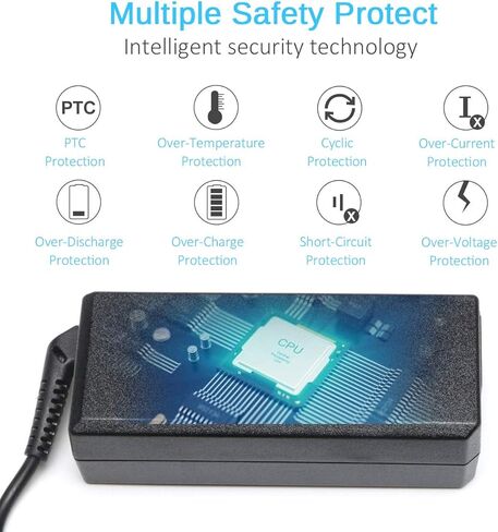 LQM® 20V 3.25A 65W USB-C Tip Ac محول شاحن الكمبيوتر المحمول لـ Lenovo Yoga 2 11 11s 13 2 Pro، Flex 2 15 15D 14 10، IdeaPad S210 U430 U530، متوافق مع Flex G40 G50 13 13-2191 2191-2XU 2191- 33U in Kuwait