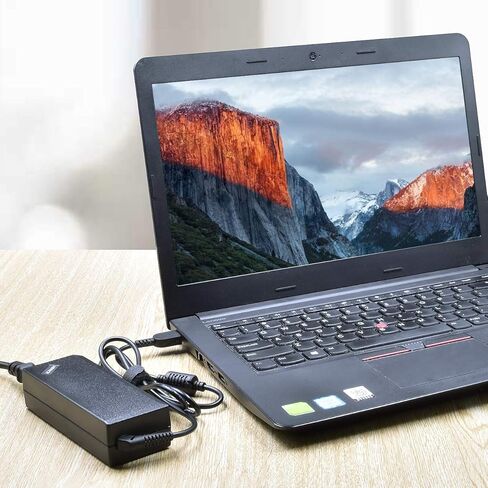 LQM® 20V 3.25A 65W USB-C Tip Ac محول شاحن الكمبيوتر المحمول لـ Lenovo Yoga 2 11 11s 13 2 Pro، Flex 2 15 15D 14 10، IdeaPad S210 U430 U530، متوافق مع Flex G40 G50 13 13-2191 2191-2XU 2191- 33U in Kuwait