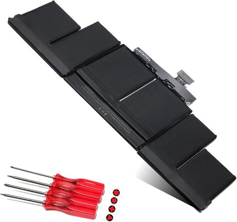 استبدال بطارية الكمبيوتر المحمول A1417 لجهاز MacBook Pro 15 بوصة Retina A1398 (إصدار 2012 أوائل 2013)، استبدال ME665LL/A ME664LL/A MD831LL/A MC975LL/A MC976LL/A in Saudi Arabia
