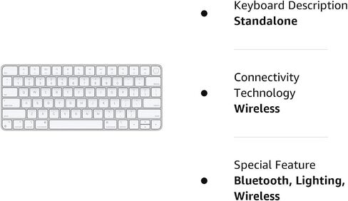 لوحة مفاتيح Apple Magic مع Touch ID لطرز Mac المزودة بـ Apple Silicon (QWERTY English) باللون الأخضر (متجددة) in Kuwait