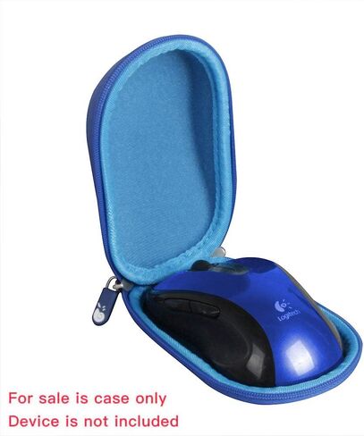 حقيبة سفر صلبة من Hermitshell للفأرة اللاسلكية Logitech M510 - حافظة فقط (أزرق) in Kuwait