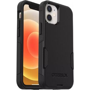 حافظة OtterBox Commuter Series لهاتف iPhone 12 Mini (فقط) عبوة غير مخصصة للبيع بالتجزئة - أسود in Kuwait