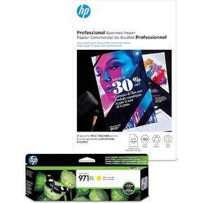 HP 971X | PageWide Cartridge High Yield | Yellow | Works with HP OfficeJet Pro X451, X476, X551, X576 | CN628AM