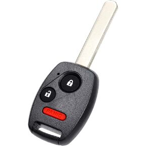 استبدال مفتاح Fob من NPAUTO لسيارة Honda CRV CRZ Accord Fit Insight 2007 2008 2009 2010 2011 2012 2013 2014 2015 مفتاح إشعال السيارة بدون مفتاح للتحكم عن بعد (MLBHLIK-1T، 3 أزرار، قطعة واحدة) in Kuwait