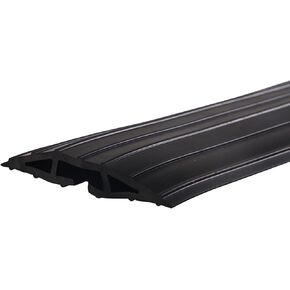 Vilmon 6FT Floor Cord Cover PVC Floor Cable Cover Wire Covers for Cords on Floor,Floor Cord Protector for Home and Office (Hole Size 0.25inx0.62in) in Kuwait