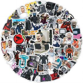 100 قطعة من ملصقات الحروف الابجدية لزجاجات المياه من الفينيل المقاوم للماء والجوال ولوح التزلج واللابتوب، ملصقات مرحة للثلاجة هدية للاولاد والبنات والمراهقين والاطفال. (الحروف الأبجدية) in Kuwait