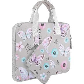 Hseok 13-14 Inch Laptop Case with Handle and Small Case,Water Resistant Durable Laptop Bag for MacBook,HP,ASUS,Dell,Lenovo,Pink in Kuwait