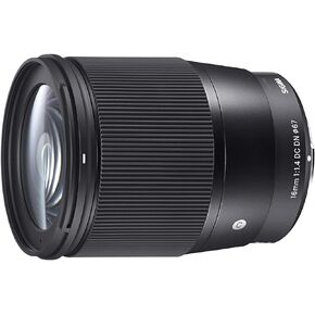 عدسة سيجما 16 ملم f/1.4 (C) AF DC DN لحامل Canon EF-M، بدون مرآة (متجددة) in Kuwait