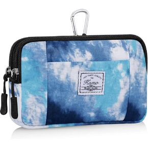 KAMO Multipurpose Canvas Horizontal Smartphone Pouch Cell Phone Holster with Belt Loop Pouch Bag Belt Pouches for Women Cellphone Holster for Women & Men in Kuwait