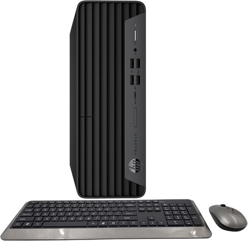 كمبيوتر HP ProDesk 600 G6 كمبيوتر مكتبي صغير الحجم معالج Intel Core i7-10700، ذاكرة وصول عشوائي DDR4 سعة 8 جيجابايت وذاكرة وصول عشوائي سعتها 256 جيجابايت NVMe SSD، منفذ من النوع C، ماوس لوحة مفاتيح لاسلكي Windows 11 (متجدد) in Kuwait