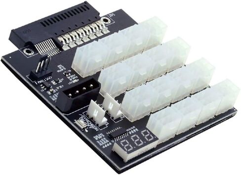 Cablecc 1200 واط خادم PSU إمدادات الطاقة لوحة القطع محول مع 17 منفذ ATX 6 دبوس ل DPS-800GB 1200FB 1200QB in Kuwait