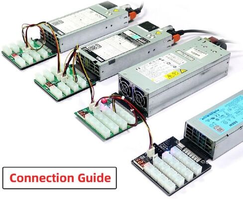 Cablecc 1200 واط خادم PSU إمدادات الطاقة لوحة القطع محول مع 17 منفذ ATX 6 دبوس ل DPS-800GB 1200FB 1200QB in Kuwait