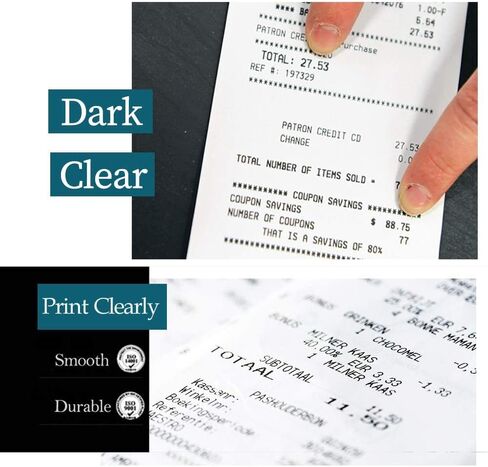 BIGGER Compatible Calculator Ink Ribbon Replacement for IR-40T CP13 MP-12D PR42 Used with Casio HR-100TM HR-150TM HR-170RC, Sharp EL-1750V EL-1801V, Individually Sealed, Black/Red, 10 Pack in Kuwait