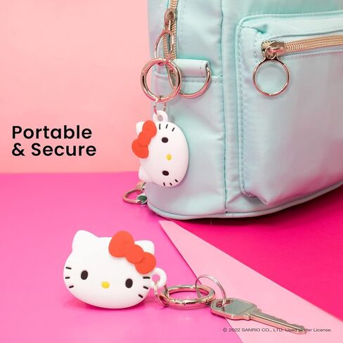 iFace Sanrio Hello Kitty Silicone Protective Cover Designed for Apple AirTags [50th Anniversary Special Limited Edition] [Carabiner Keychain Clip Included] [Cute Character Case] in Kuwait