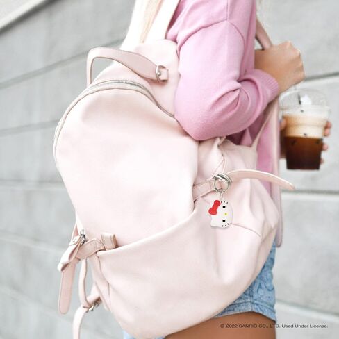 iFace Sanrio Hello Kitty Silicone Protective Cover Designed for Apple AirTags [50th Anniversary Special Limited Edition] [Carabiner Keychain Clip Included] [Cute Character Case] in Kuwait