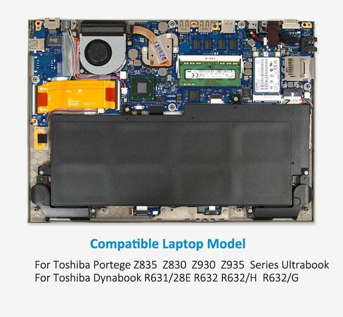KingSener PA5013U-1BRS بطارية كمبيوتر محمول لتوتوشيبا بورتيج Z835 Z830 Z930 Z935 Ultrabook PA5013U-1BRS PA5013 PA5013U 14.8V 3060mAh 47WH in Kuwait