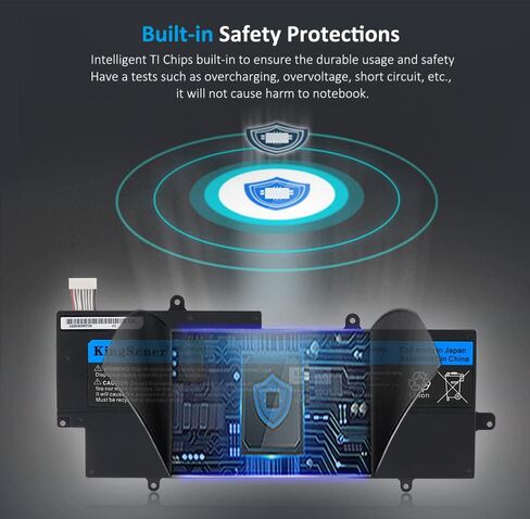 KingSener PA5013U-1BRS بطارية كمبيوتر محمول لتوتوشيبا بورتيج Z835 Z830 Z930 Z935 Ultrabook PA5013U-1BRS PA5013 PA5013U 14.8V 3060mAh 47WH in Kuwait