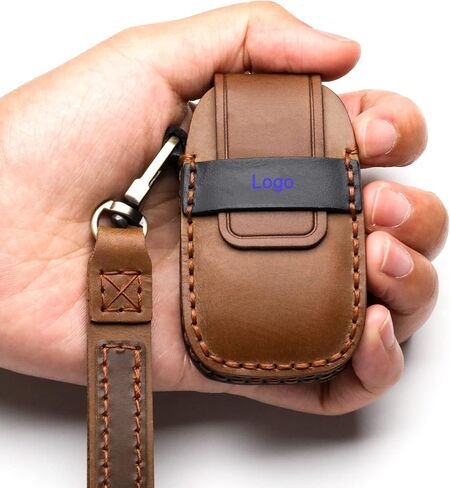 غطاء جلدي من ZiHafate متوافق مع جهاز التحكم عن بعد Subaru Keyless Remote Forester Impreza Outback WRX BRZ Legacy وXV Crosstrek وما إلى ذلك. (A-Brown) in Kuwait