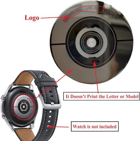 Ubrokeifixit Galaxy Watch Active2 زجاج خلفي عدسة زجاجية بديلة لساعة Samsung Galaxy Watch Active2 40mm R830 R835، Galaxy Watch Active2 44mm R820 R825 (R830/R820-3pcs) in Kuwait