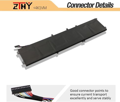 ZTHY 4K1VM Laptop Battery Replacement for Dell G7 17 7700 Series Notebook W62W6 0W62W6 XYCW0 0XYCW0 9TM7D 09TM7D V0GMT NCC3D 0NCC3D NYD3W 0NYD3W 11.4V 97Wh 8070mAh in Saudi Arabia
