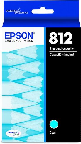 Epson 812 Genuine Ink Standard Capacity 3 Color Combo Pack T812520 | Works With WorkForce Pro WF-7310 WF-7820 WF-7840 EC-C7000 Printers in Kuwait