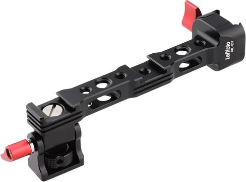 Leftfoto Camera Monitor Mount for DJI RS3-mini/RS2/RS3/RS-3pro/ RSC2 Gimbal Stabilizer Accessories,With1/4 & 3/8 Threads, Cold Shoe and Rotatable in Saudi Arabia