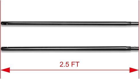 Emart EM-BS2030 Backdrop Support Stand Crossbar, Fit 1/4-inch Screw Tip Light Stands, 10 ft in Saudi Arabia