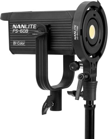 Nanlite FS-60B Bi-Color Studio Spotlight, 2700K-6500K, Bluetooth, 2.4G, FM Mount in Saudi Arabia