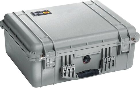 Pelican 1550 Case w/Foam (Silver) in Saudi Arabia