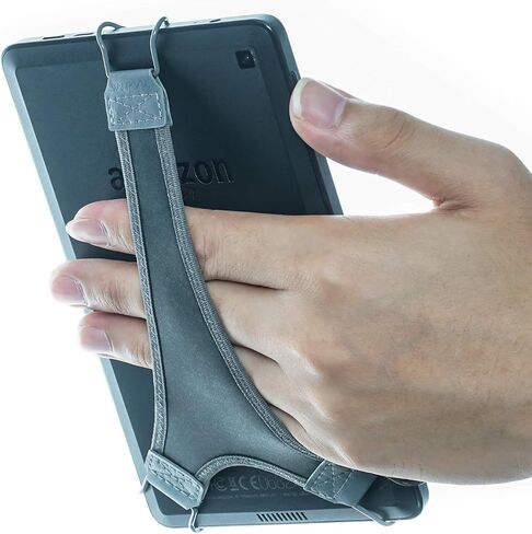Hand Strap Holder Finger Grip for Kindle E-readers - Kindle e-reader 6" / Kindle Paperwhite/Kindle Voyage/Kindle Oasis/NOOK GlowLight Plus (Black) in Kuwait