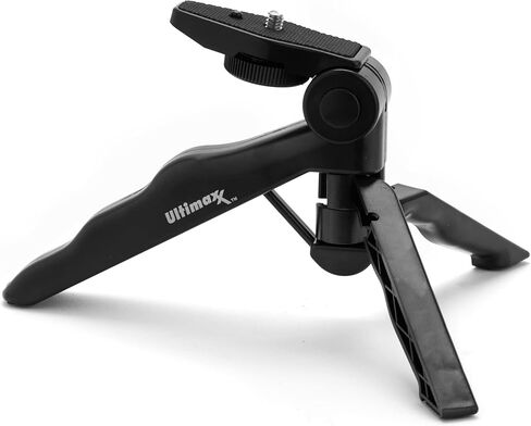 كاميرا رقمية MN53 من مينولتا (احمر) حزمة مع بطاقة ذاكرة SD 32GB، محفظة بطاقة ذاكرة ثلاثية الطيات، مقبض يدوي ثلاثي القوائم، قارئ بطاقات SD USB عالي السرعة (7 عناصر) in Kuwait