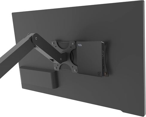 Hikig Mounting Bracket Compatible with Intel NUC - VESA Monitor Arm Extension Plate Compatible with Intel NUC Mini PC Computer, Mini PC VESA Mounting Stand - Black in Kuwait