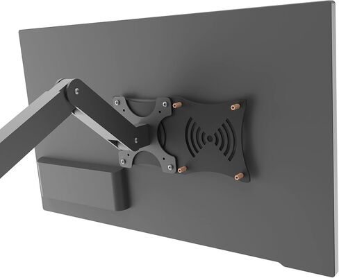 Hikig Mounting Bracket Compatible with Intel NUC - VESA Monitor Arm Extension Plate Compatible with Intel NUC Mini PC Computer, Mini PC VESA Mounting Stand - Black in Kuwait