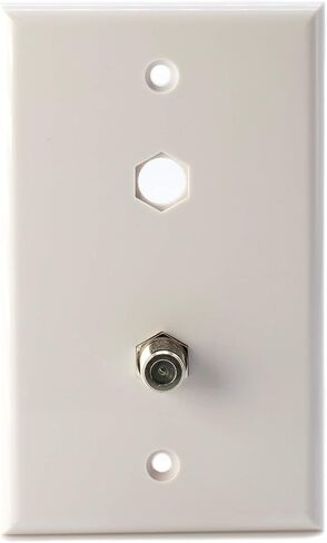 THE CIMPLE CO Coaxial Cable Connectors with Nuts and Washers - Female-to-Female Coax Extenders Compatible with Wall Plates - F81 Barrel Couplers Splice 2 Coaxial Cables for TV, Satellite - 4 Pack in Saudi Arabia