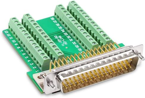 DB44 Solderless Serial to 44 pin Port Terminal Male Adapter in Saudi Arabia