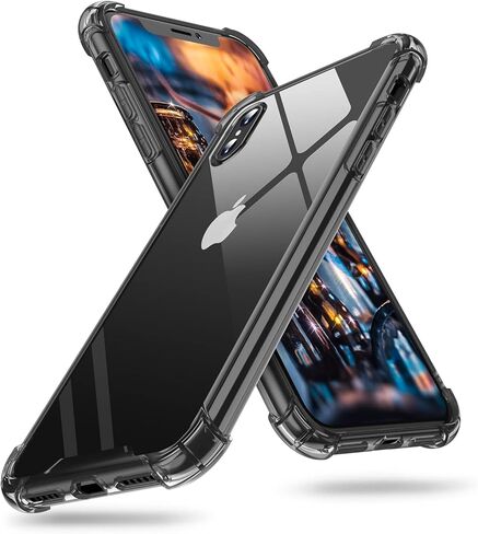حافظة ORIbox متوافقة مع حافظة iPhone X/XS، مع حماية من الصدمات في 4 زوايا in Kuwait