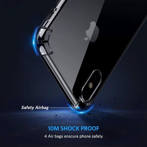 حافظة ORIbox متوافقة مع حافظة iPhone X/XS، مع حماية من الصدمات في 4 زوايا in Kuwait