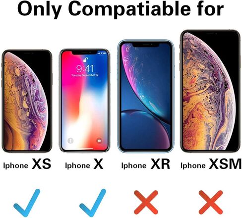 حافظة ORIbox متوافقة مع حافظة iPhone X/XS، مع حماية من الصدمات في 4 زوايا in Kuwait