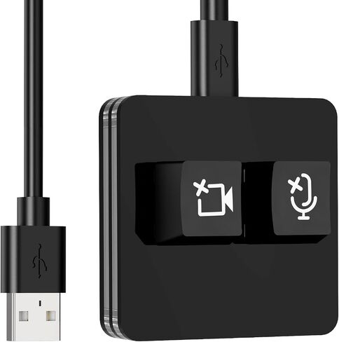 ANLINKSHINE USB Meeting Mute Button Compatible with Microsoft Teams Mute Button (macOS-System) in Kuwait