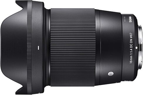 عدسة سيجما 16 ملم f/1.4 (C) AF DC DN لحامل Canon EF-M، بدون مرآة (متجددة) in Kuwait