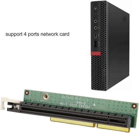 بطاقة رسومات توسيع منفذ الملحقات الإضافية السريع 01AJ940، لوحة محول بطاقة رسومات مع ميزة التوصيل والتشغيل، لوحة محول متينة تدعم Tiny5 M920x M720q P330 لـ Rx560 P1000 P620 P600 Rx460 in Kuwait
