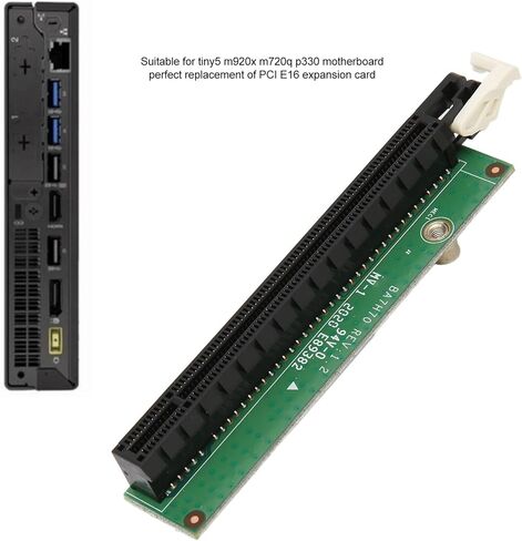 بطاقة رسومات توسيع منفذ الملحقات الإضافية السريع 01AJ940، لوحة محول بطاقة رسومات مع ميزة التوصيل والتشغيل، لوحة محول متينة تدعم Tiny5 M920x M720q P330 لـ Rx560 P1000 P620 P600 Rx460 in Kuwait