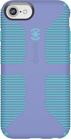 سبك منتجات كاندي شيل جريب ايفون اس اي 2020 حافظة / ايفون 8/7/6S/6 - وردي فاتح/ازرق ميكونوس in Kuwait