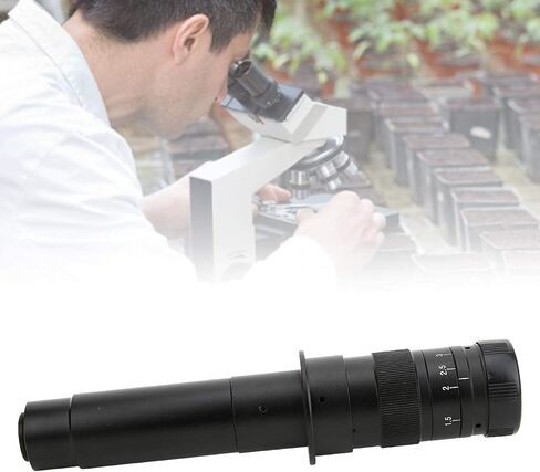 300X Industrial C-Mount Lens 0.7X-4.5X Microscope Camera Lens 25mm Zoom Magnifying Glass for CCD Camera and Digital Eyepiece in Saudi Arabia