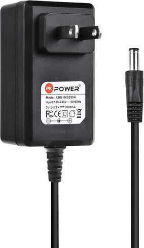 PKPOWER AC Adapter for Gold's Gym Spin 210 210U 290 290U 290C 230 230R 390 390R Stationary Bike Gym Power Spin Cycle Trainer 380 480 880 410 Elliptical GGEL63910 DC Charger in Saudi Arabia