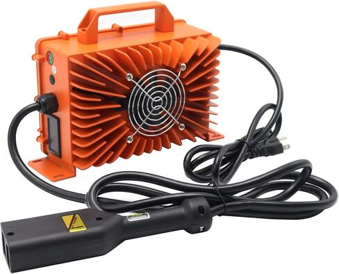 xiixtoo 36 Volts 25 AMP Replacement Golf Cart Battery Charger for 36 Volt EZGO EZ-GO TXT Medalist Golf Cart with Powerwise/D-Plug Style Plug Waterproof with LED Display in Saudi Arabia