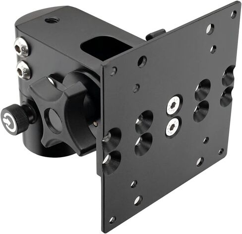 Proaim VESA Monitor Mount 75mm/100mm for C-Stands & Light Stands. 18kg/40lb Payload, Compact, with 180° Tilt & 360° Rotation, Sturdy. For Different Sized Monitors, 3/8"-16 Accessory Thread (P-MNMT-01) in Kuwait