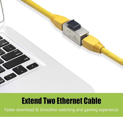 وصلة توصيل LEENUE RJ45 Cat6 محمية في الخط 15 حزمة Cat 6 أنثى إلى أنثى حجر مفاتيح جاك 8P8C Cat5e موصل معياري مع مزلاج حجر مفتاح in Kuwait